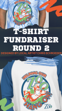 Helping Our Zoo Hang On T-shirt Fundraiser